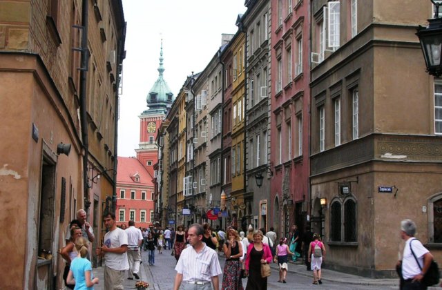 calle del stare miasto de Varsovia